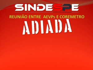 Convocação Reunião Coremetro - ADIADA