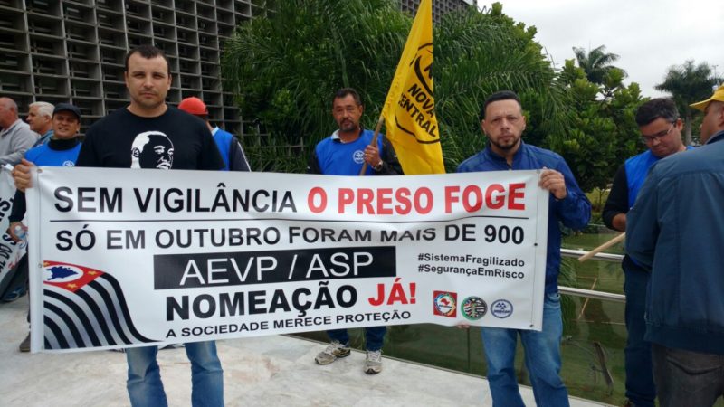 Ato público na ALESP com apoio dos remanescentes