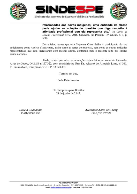 amicus curiae petição - Assinado-3